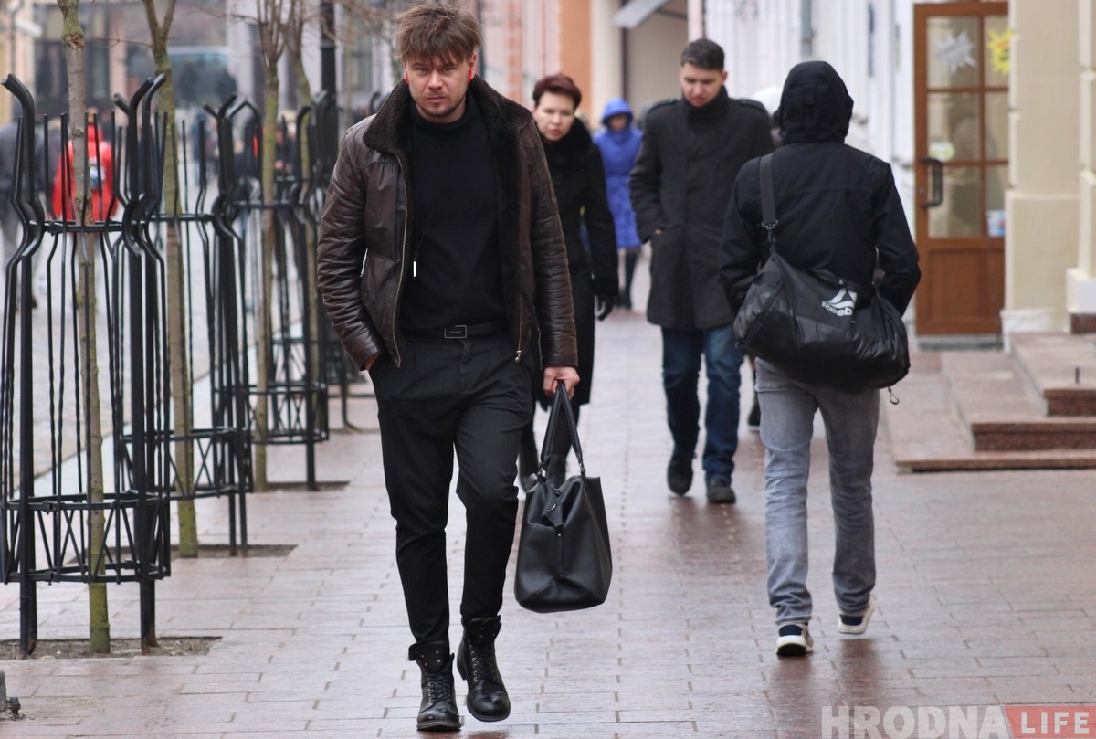 Гродзенцы ў апошні дзень зімы. Фота