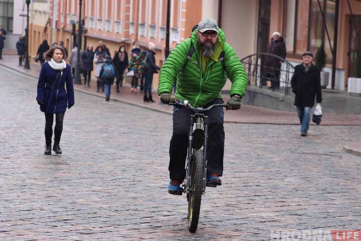 Гродзенцы ў апошні дзень зімы. Фота