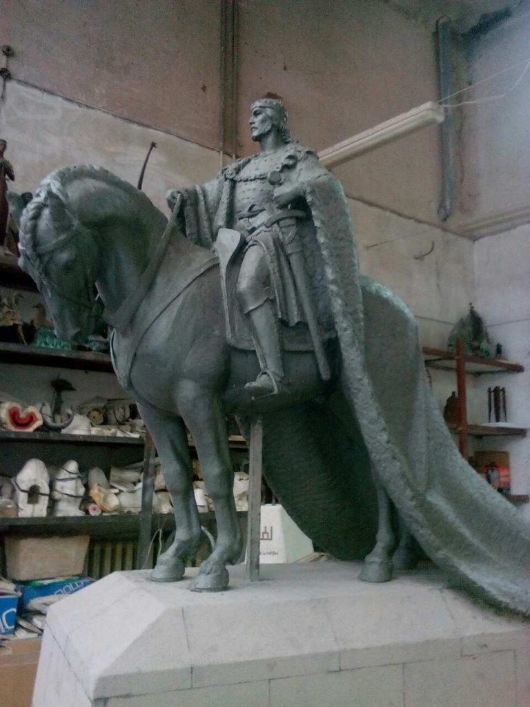 Помнік Гедыміна ўсталююць у Лідзе летам і адкрыюць у верасні. Глядзіце, як ён будзе выглядаць