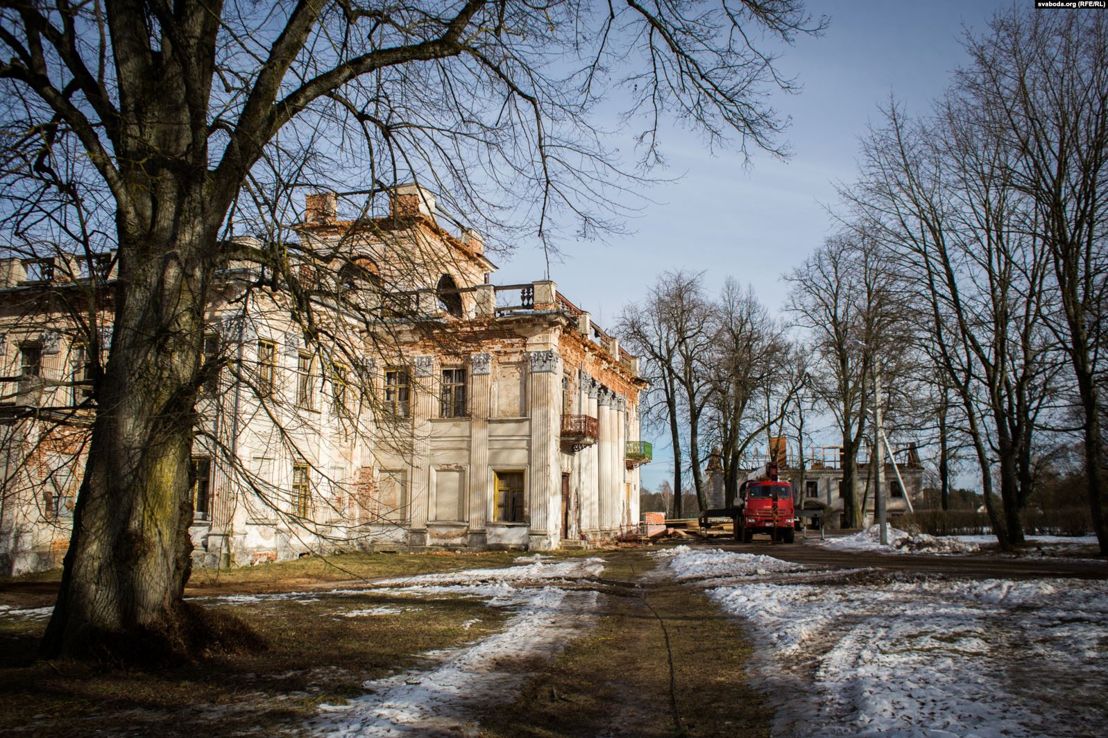 Дворец Умястовских в Жемыславле начали восстанавливать