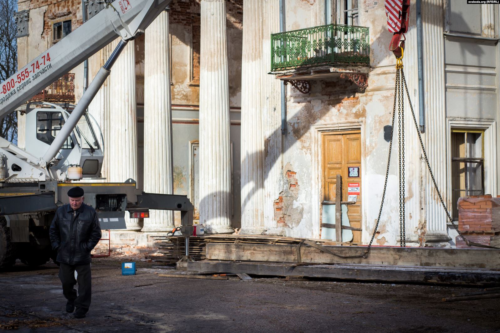 Дворец Умястовских в Жемыславле начали восстанавливать