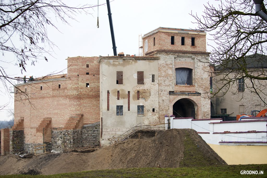 У Гродне праектуюць інтэр'еры Старога замка