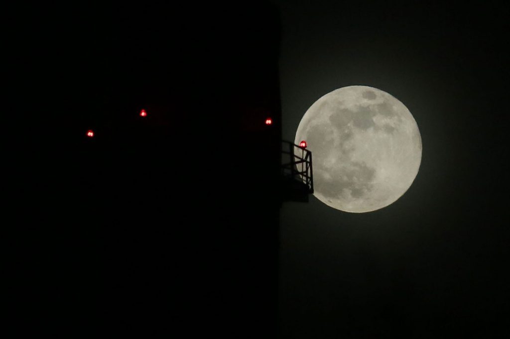 Фотафакт. У Гродне - суперпоўня