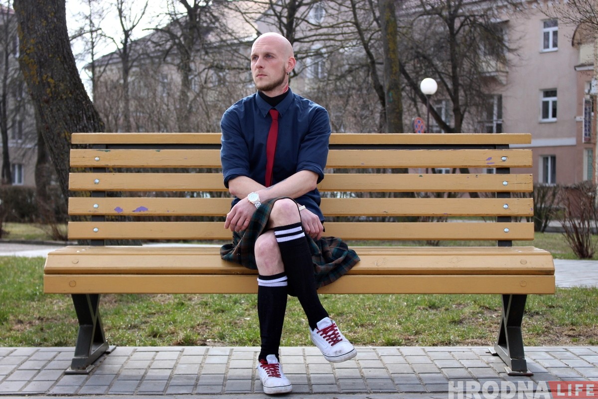 «Надзеў кілт і зразумеў, што гэта маё». Гродзенец распавёў, чаму носіць "спадніцу"