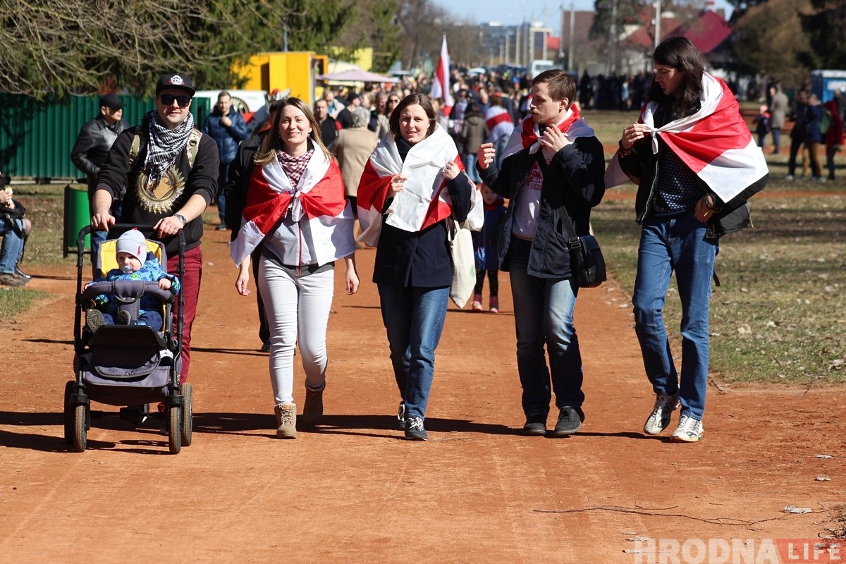 ФОТО: Гродно отмечает День Воли