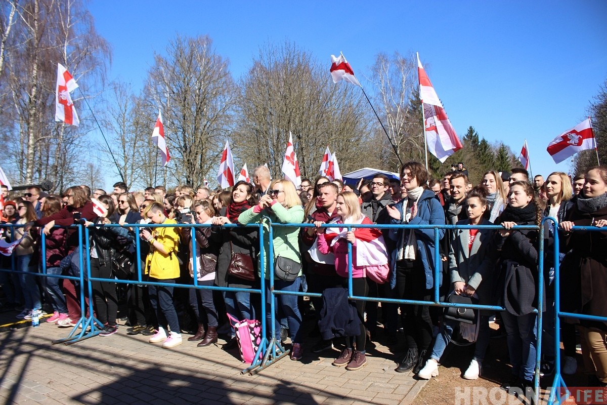 ФОТО: Гродно отмечает День Воли