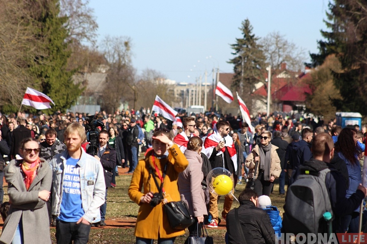 ФОТО: Гродно отмечает День Воли