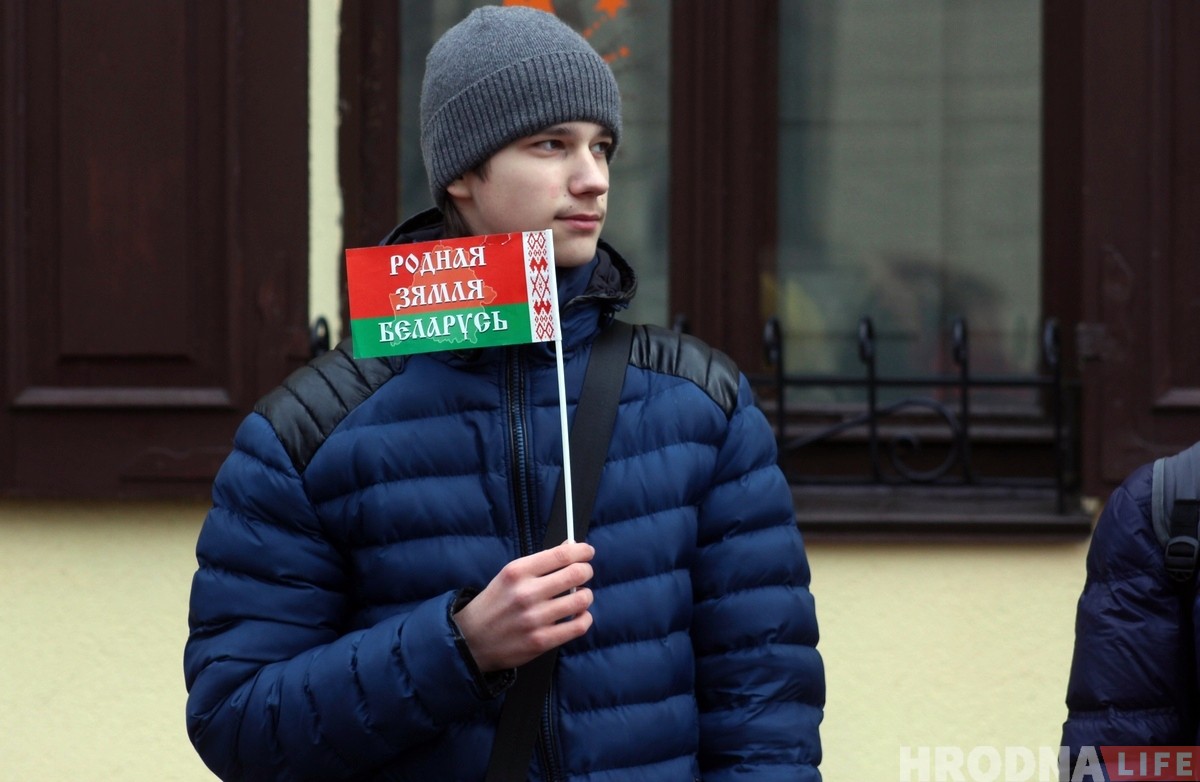 Гродненская милиция в день своего праздника прошла маршем по улицам города