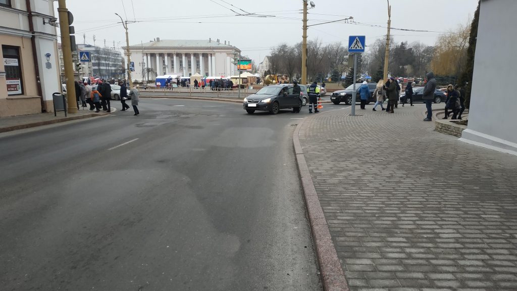 У Гродне збілі жанчыну. Яна ў бальніцы