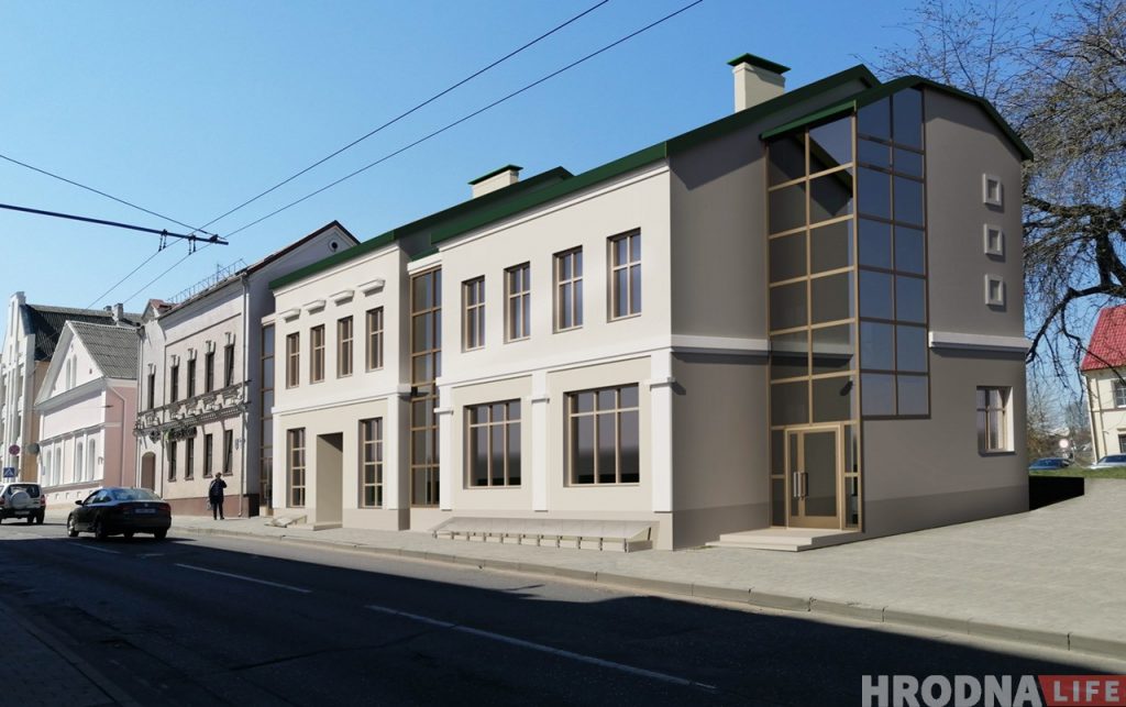 Глядзіце, якім будзе новы будынак на Вялікай Траецкай