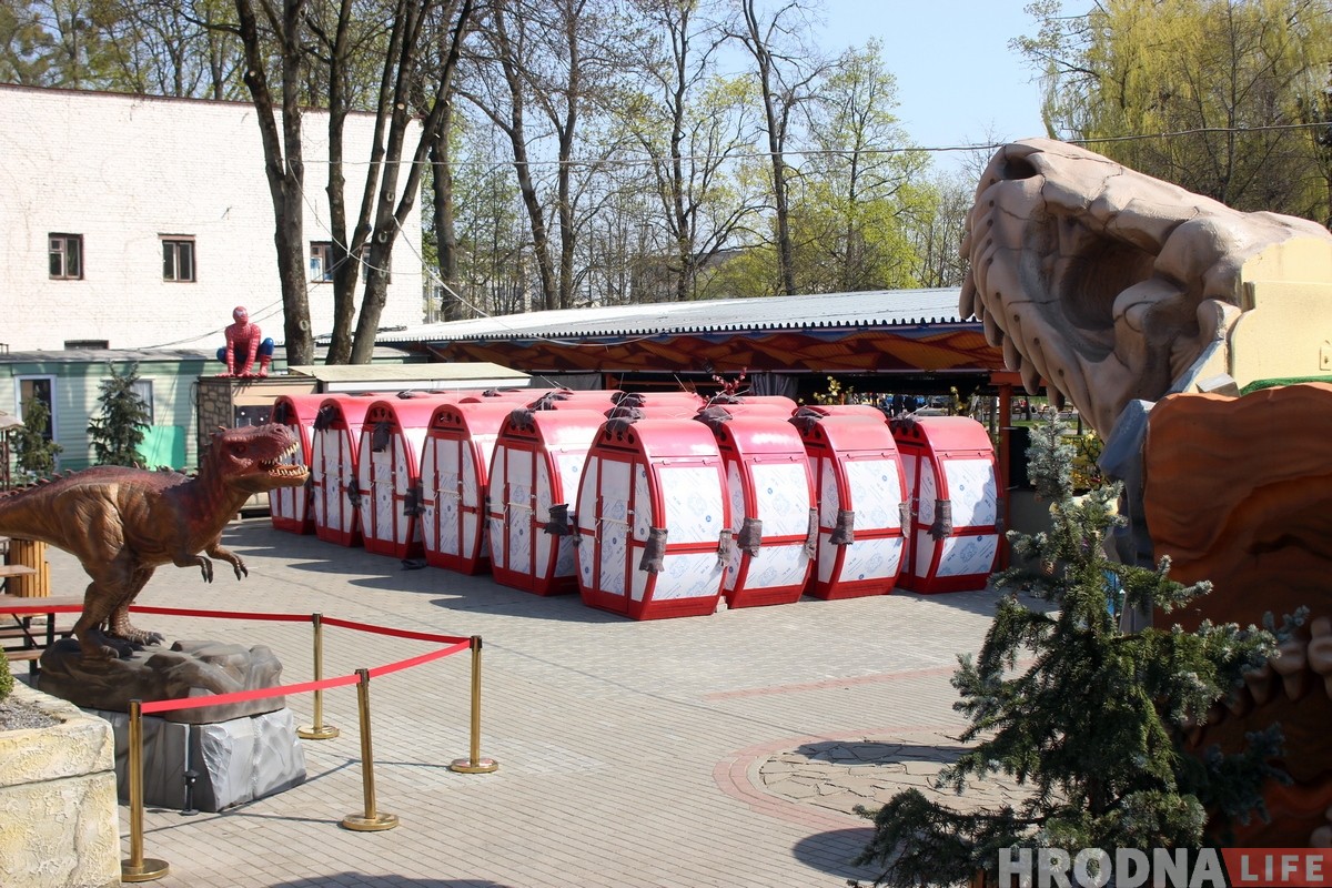 В Гродно привезли колесо обозрения высотой 42 метра