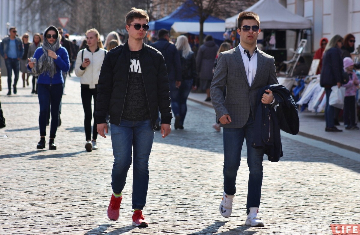 ФОТА: Гродзенцы ў першыя выхадныя красавіка