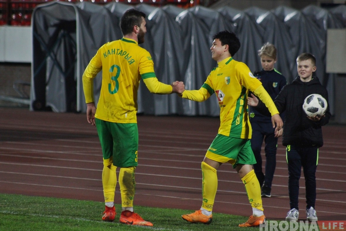 «Я прыйшоў, каб дапамагаць перамагаць». Гулжыгіт Алыкулаў пра першы гол за "Нёман" 