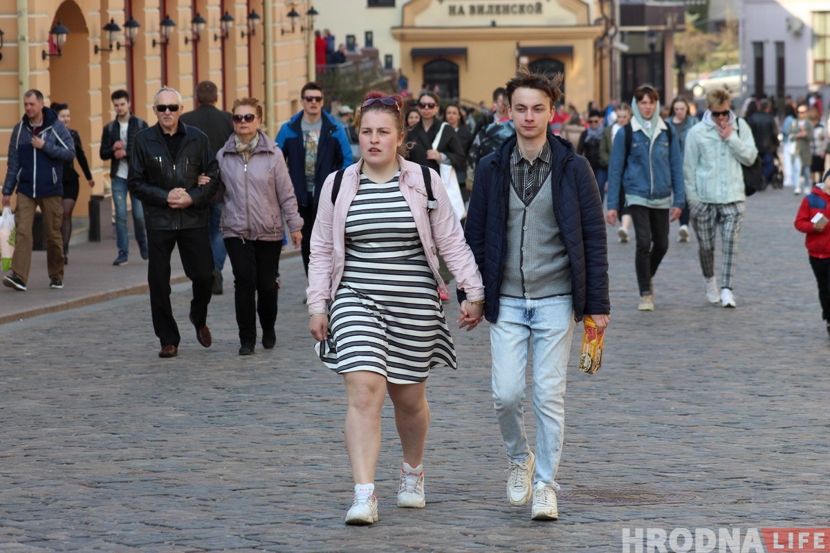 ФОТА: Гродзенцы ў першыя выхадныя красавіка