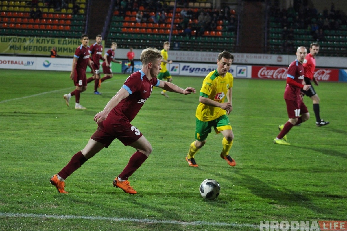 "Нёман" абыграў "Віцебск", дзякуючы галу кыргызскага легіянера