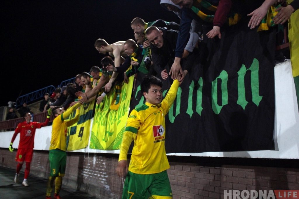 "Нёман" абыграў "Віцебск", дзякуючы галу кыргызскага легіянера