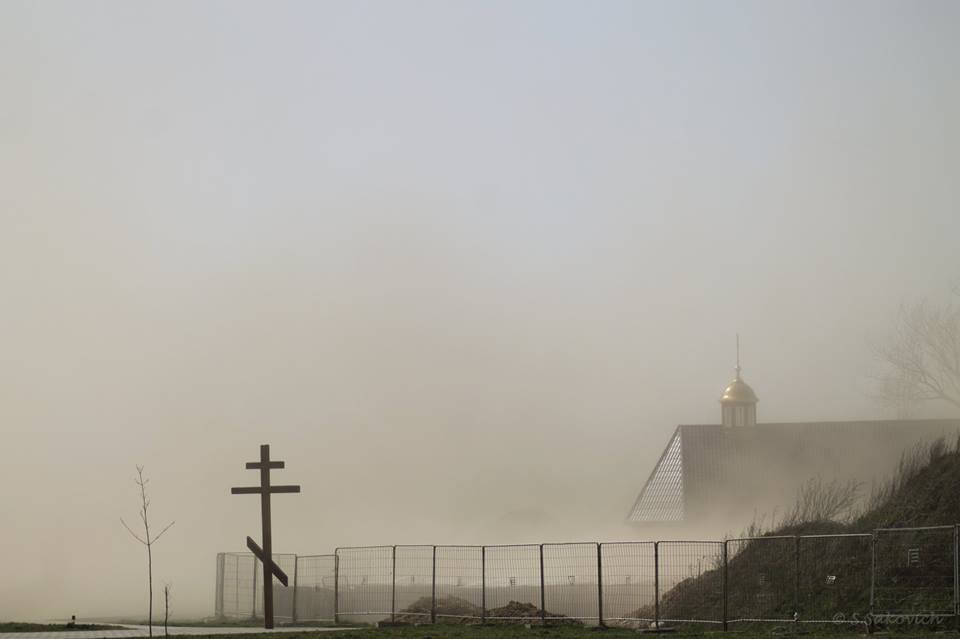 Пылавая бура з Афрыкі прыйшла і ў Гродна