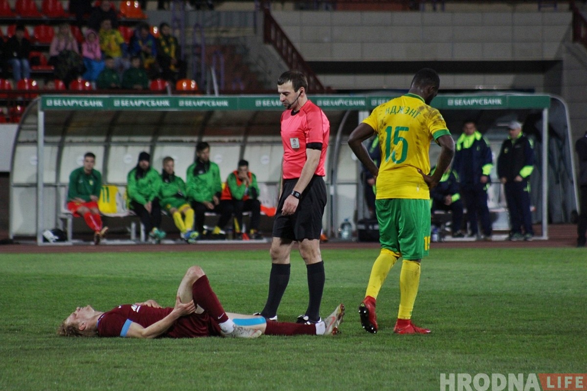 "Нёман" абыграў "Віцебск", дзякуючы галу кыргызскага легіянера