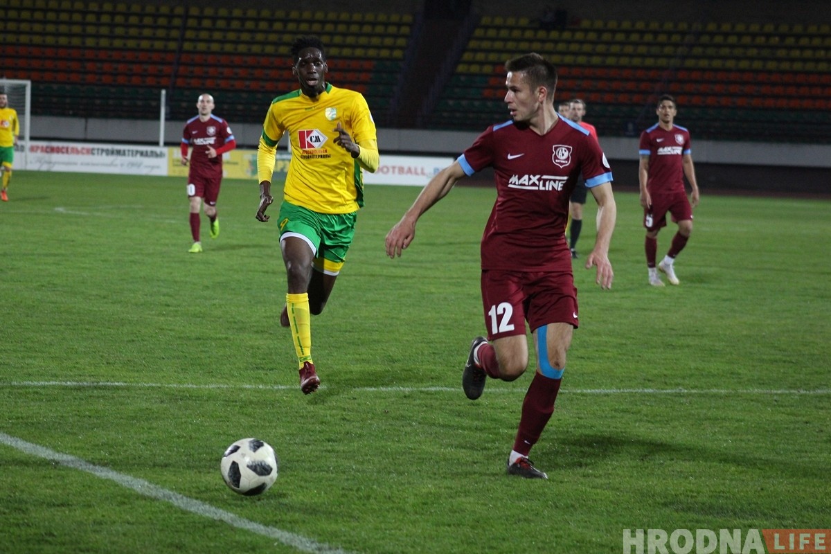 "Нёман" абыграў "Віцебск", дзякуючы галу кыргызскага легіянера