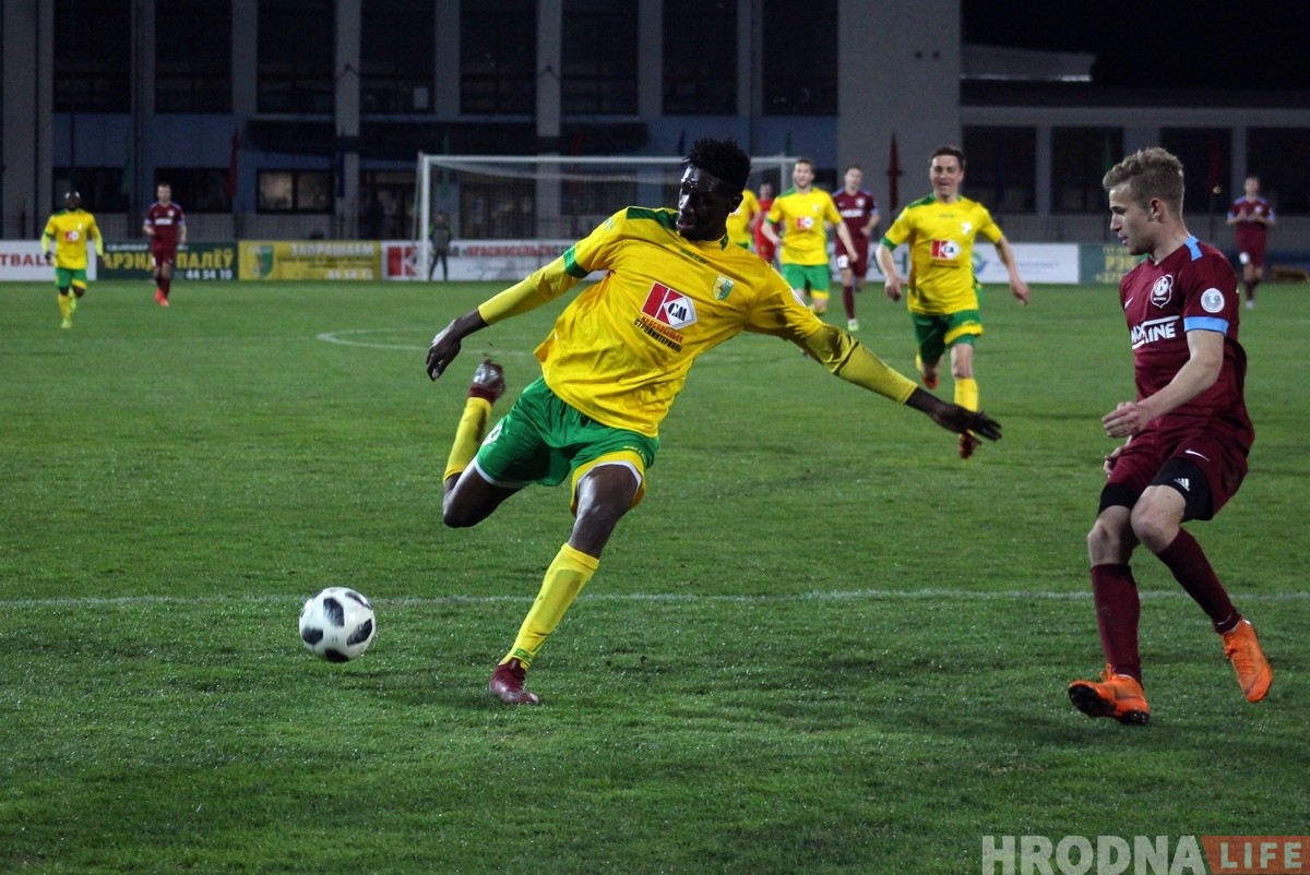 "Нёман" абыграў "Віцебск", дзякуючы галу кыргызскага легіянера