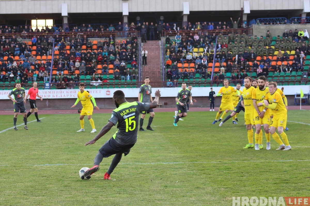 Праздник не удался: "Неман" в Гродно крупно проиграл "Шахтеру"