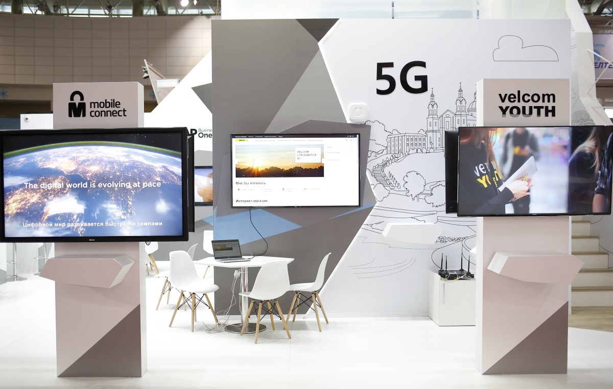 velcom | A1 пакажа сваю 5G-сетку на «ТІБО-2019» у Мінску
