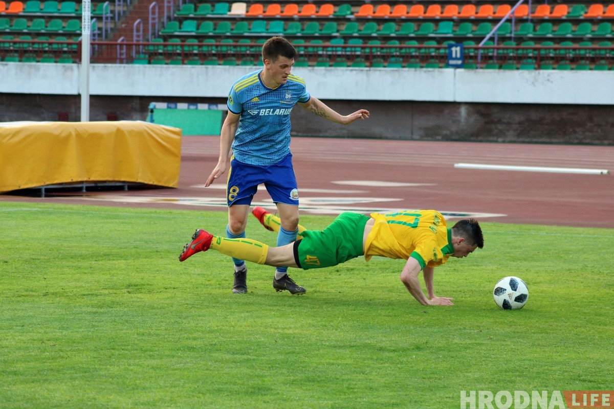 Не даціснулі: "Нёман" у Гродне мінімальна прайграў БАТЭ