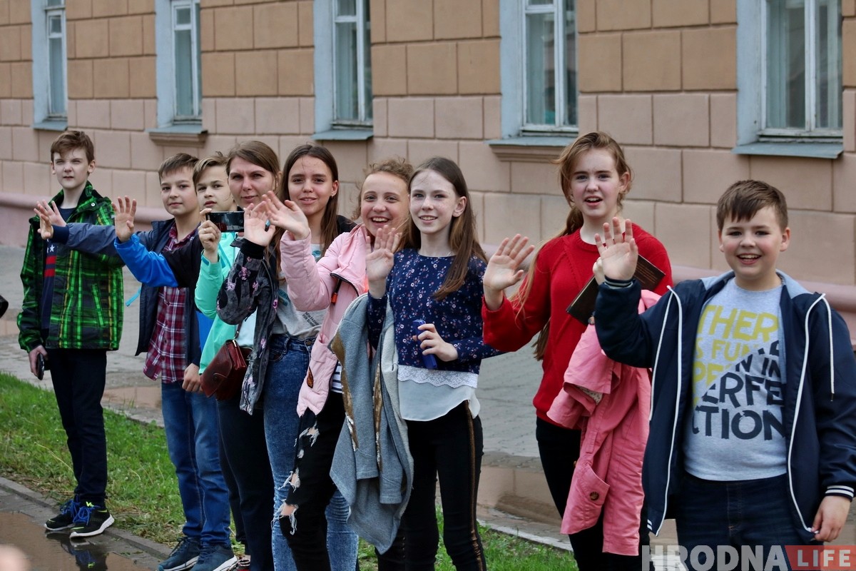 Гродно встретил эстафету огня "Пламя мира"