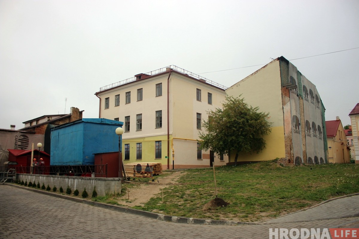 У цэнтры Гродна пачалася падрыхтоўка да будаўніцтва двух новых будынкаў