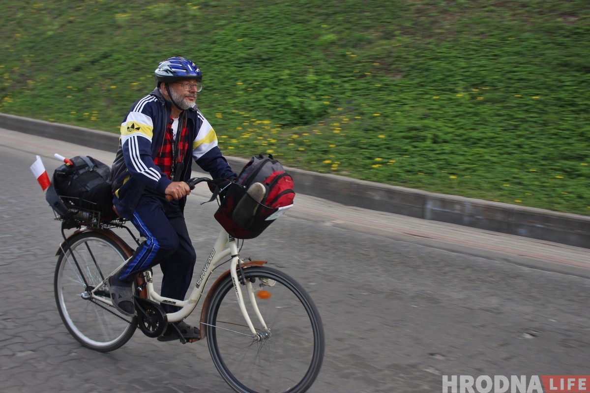Велолюбители из Калининграда и Ольштына приехали познакомиться с Гродно и Августовским каналом