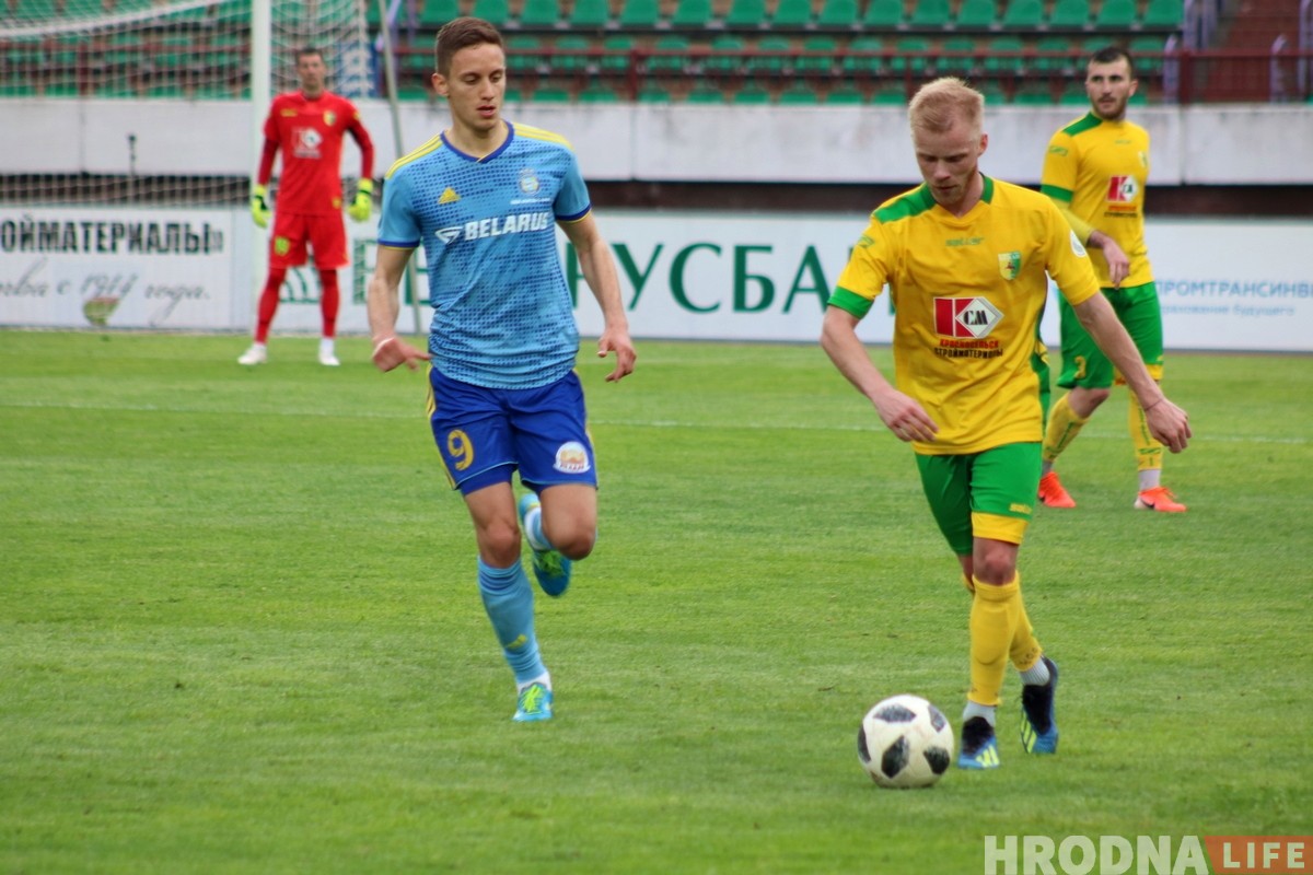 Не даціснулі: "Нёман" у Гродне мінімальна прайграў БАТЭ