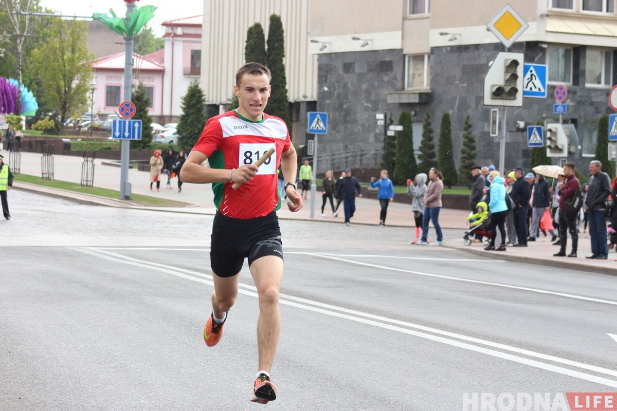 У 74-ы раз па цэнтры Гродна прайшла гарадская эстафета