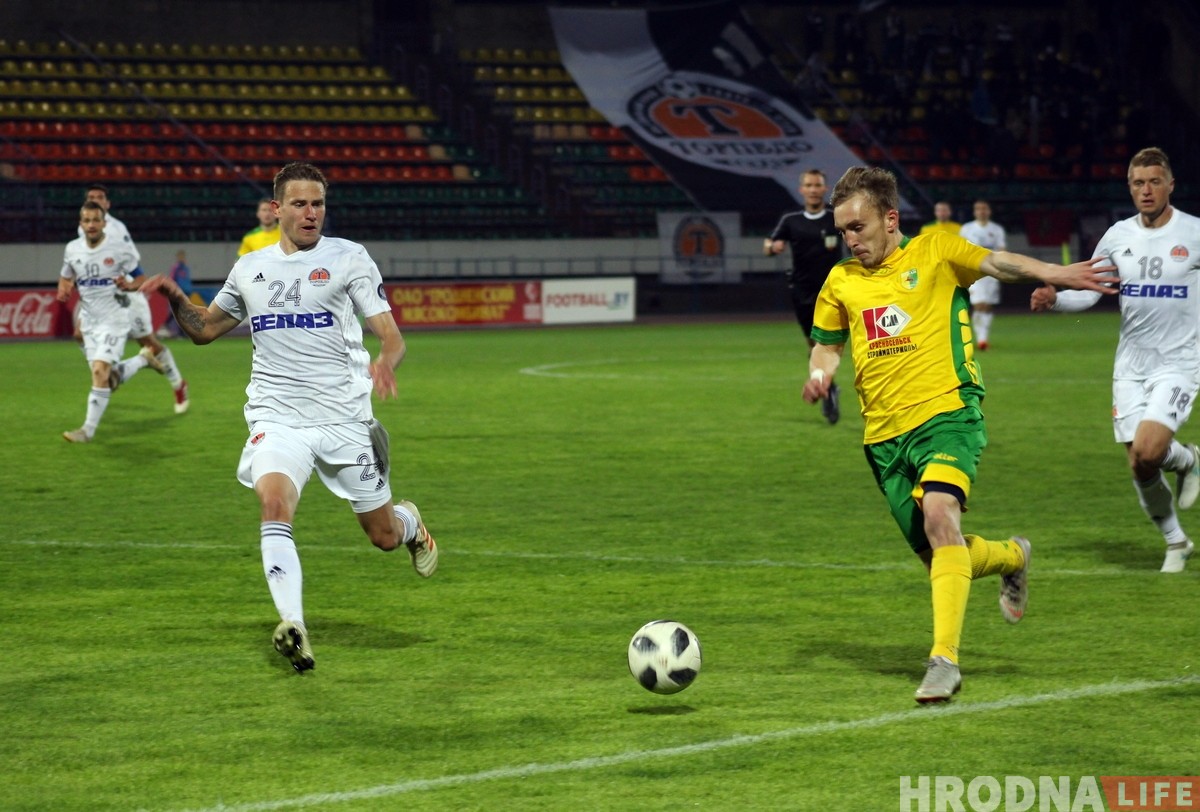 "Нёман" на сваім полі згуляў унічыю з "Тарпеда-БелАЗ"