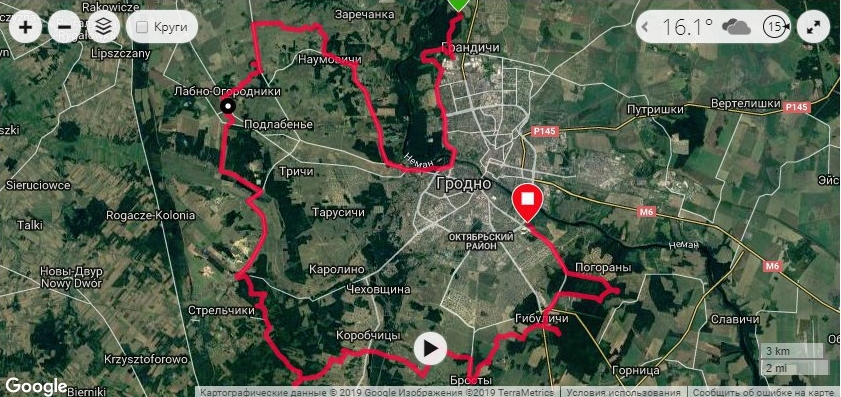 Забег на 83 кіламетры: айцішнікі прабеглі па фартах Гродзенскага раёна