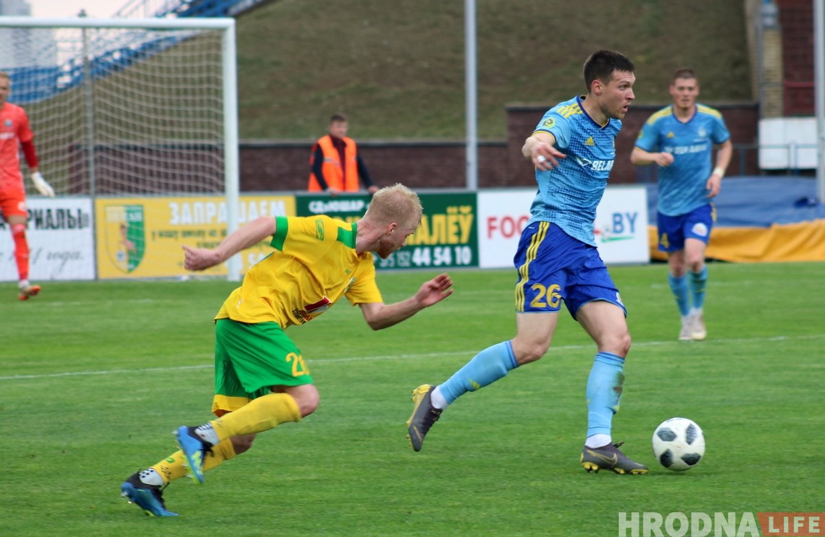 Не даціснулі: "Нёман" у Гродне мінімальна прайграў БАТЭ