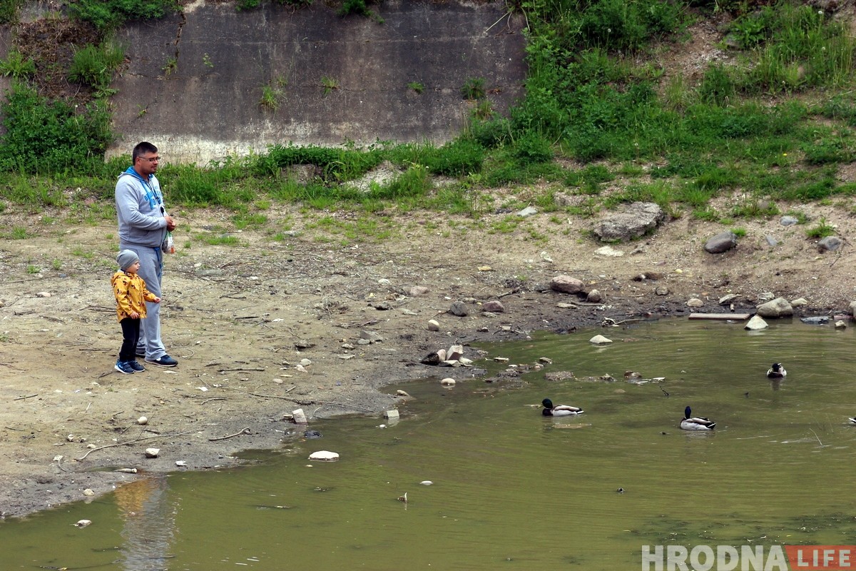 Сажалка на Рэпіна, якая памятае Панятоўскага, высыхае. Яе будуць ратаваць