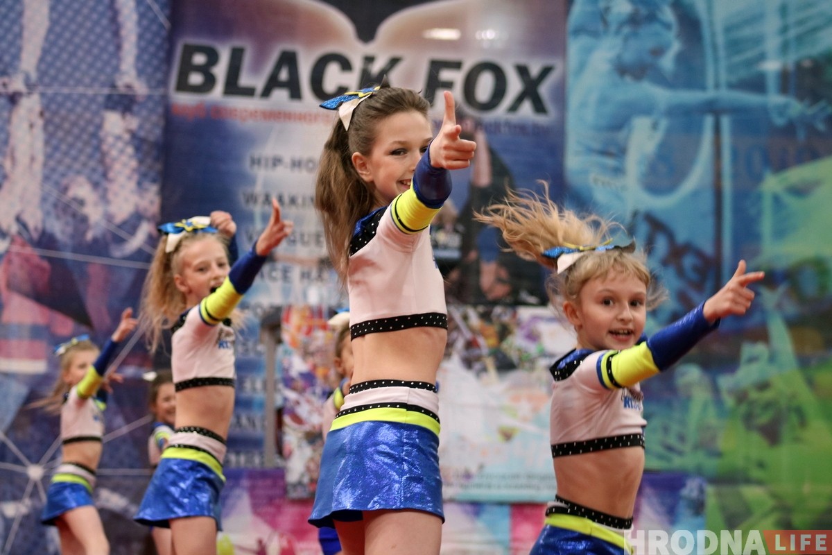 Смотрите как в Гродно проходили областные соревнования по чирлидингу 