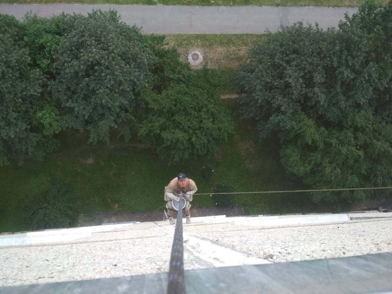 Прамысловы альпініст з Гродна праз Instagram распавядае аб працы і кур'ёзах на вышыні