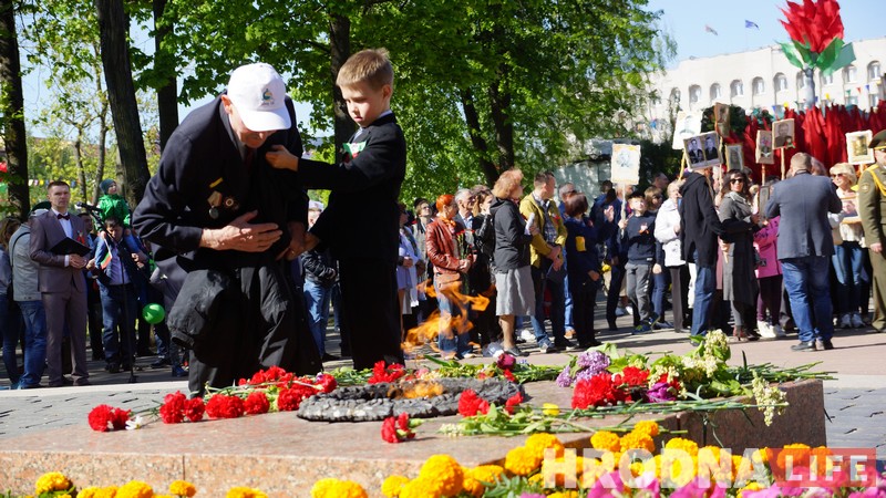 ФОТА: Гродна святкуе Дзень Перамогі ФОТА: Гродна святкуе Дзень Перамогі