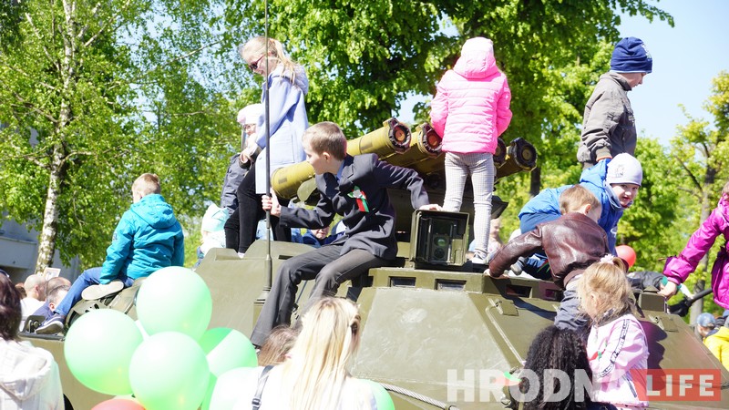 ФОТА: Гродна святкуе Дзень Перамогі ФОТА: Гродна святкуе Дзень Перамогі