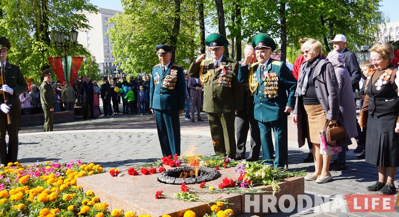ФОТА: Гродна святкуе Дзень Перамогі ФОТА: Гродна святкуе Дзень Перамогі