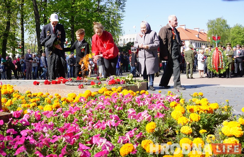 ФОТА: Гродна святкуе Дзень Перамогі ФОТА: Гродна святкуе Дзень Перамогі