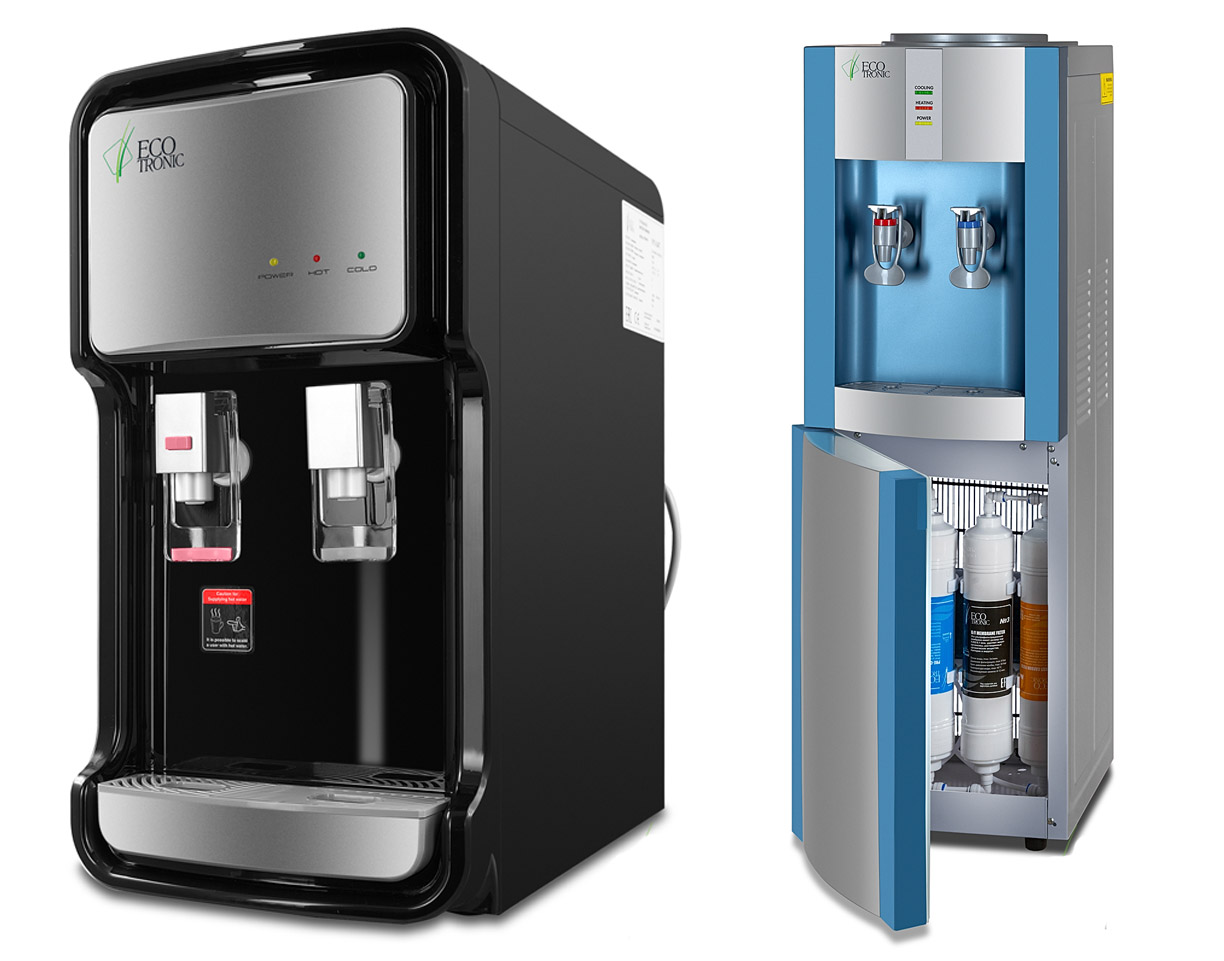 Отличия между пурифайерами и кулерами для воды