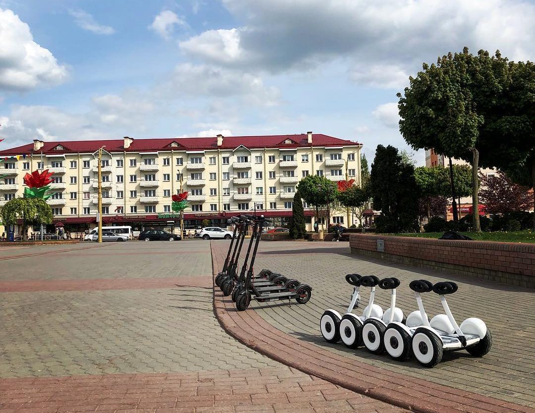 Пракат сігвэяў і электрасамакатаў у Гродне: дзе і за колькі