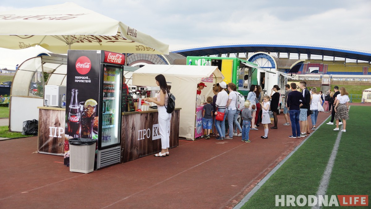 Гродна другі раз сустрэў Vulitsa Ezha. Было смачна, весела і сонечна Гродна другі раз сустрэў Vulitsa Ezha. Было смачна, весела і сонечна