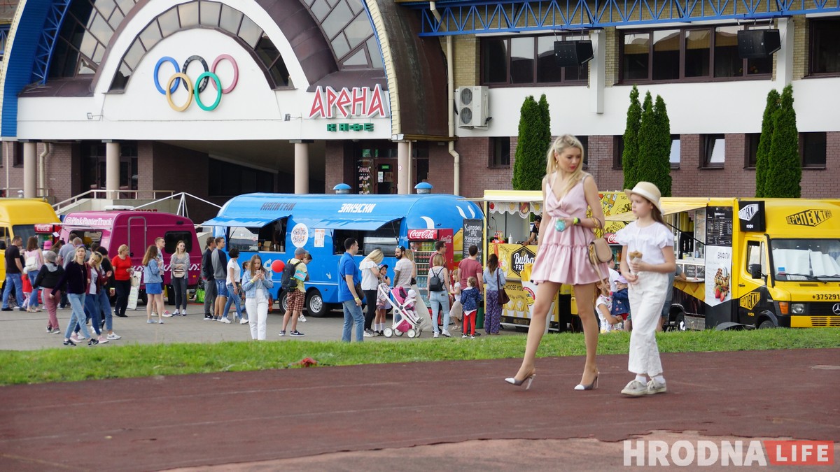 Гродна другі раз сустрэў Vulitsa Ezha. Было смачна, весела і сонечна Гродна другі раз сустрэў Vulitsa Ezha. Было смачна, весела і сонечна