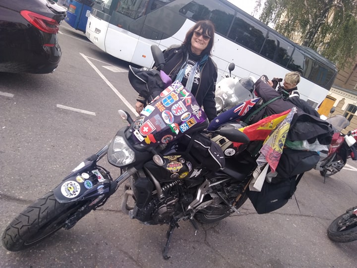 Участницы крупнейшего в мире женского мотопробега побывали в Гродно