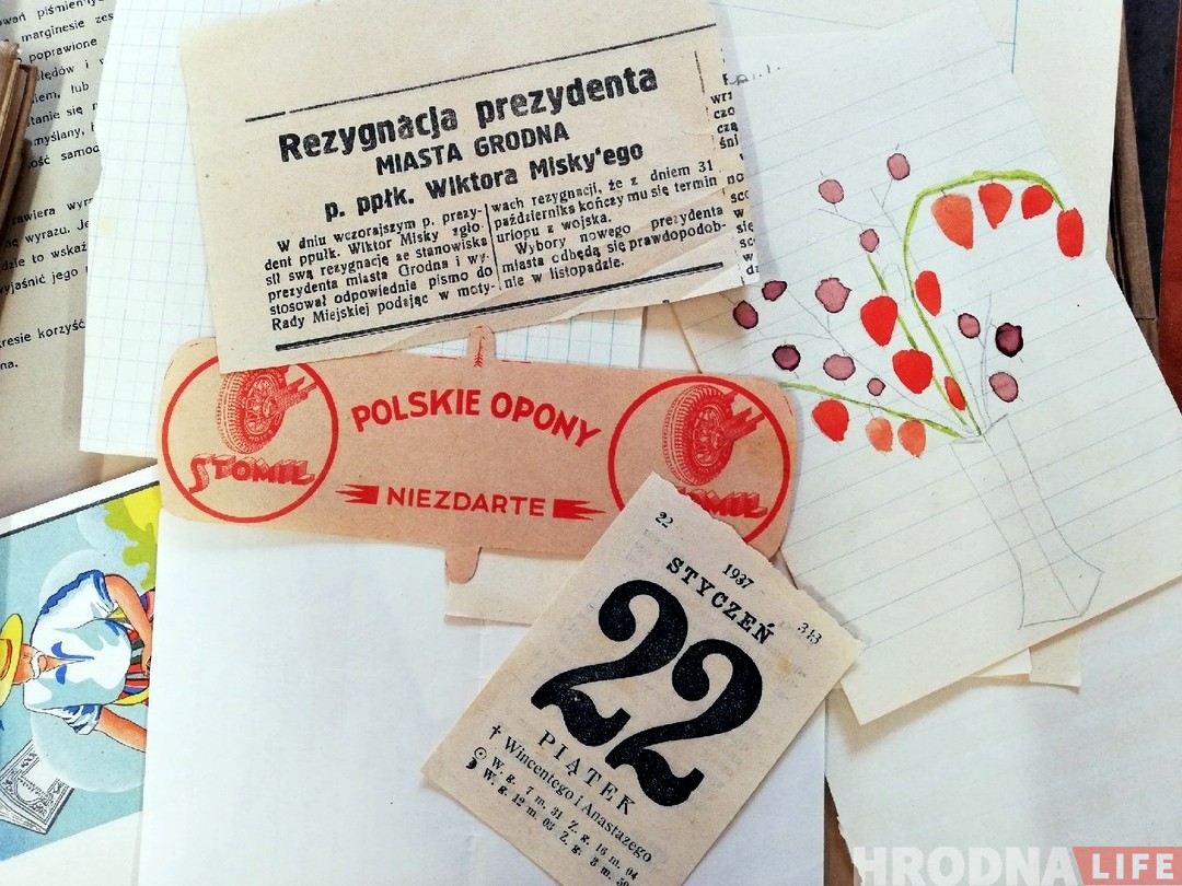 У польскім Слупску знайшлі партфель гродзенскай школьніцы, які пераносіць у канец 1930-х