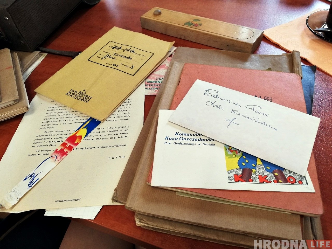 У польскім Слупску знайшлі партфель гродзенскай школьніцы, які пераносіць у канец 1930-х