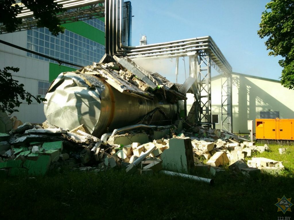 На "Мостовдрев" произошел взрыв